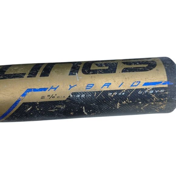 Rawlings Hybrid Velo Black Gold 32 inch 27 oz -5 Baseball Bat - Picture 3 of 4